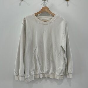 Hudson North off white sweater sz large